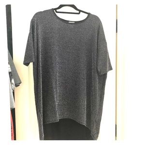 Lularoe Elegant Black Irma tunic top